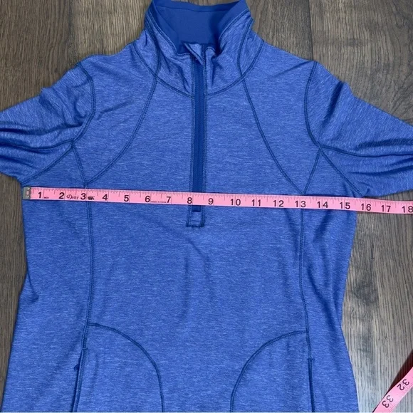 Lululemon Pace Pusher Half-Zip Pull Over Size 4 - Picture 8 of 10
